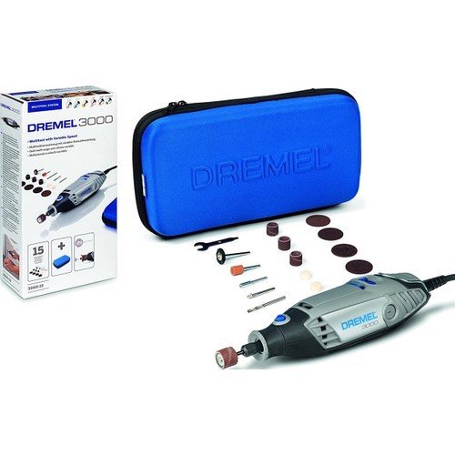 Dremel 3000 130 W El Motoru 15 Aksesuarlı