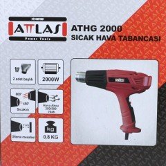 Attlas Athg 2000 Sıcak Hava Tabancası 2000W