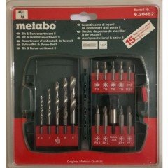 Metabo 30452 Delme Ve Bits Uç Seti 15 Parça