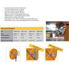 Evelux Trafik Güvenlik Aynası (60 cm)