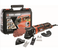 Black&Decker MT300KA-QS 300W Çok Amaçlı Alet (Raspalama, Kesme, Zımparalama)