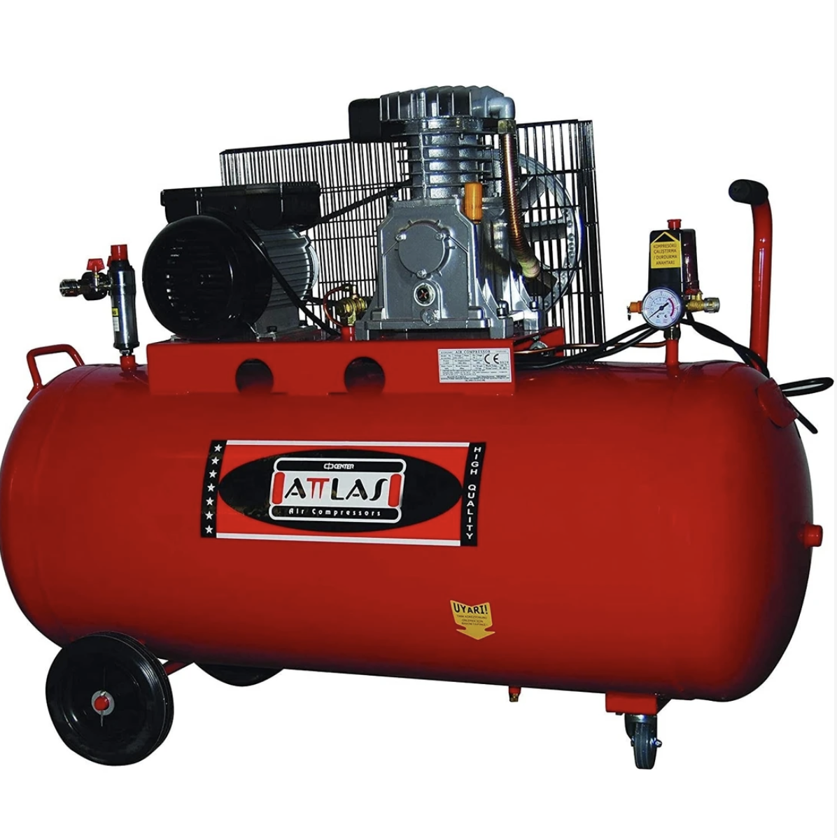 Attlas ZJ20100N Monofaze 2hp Hava Kompresörü 100 L