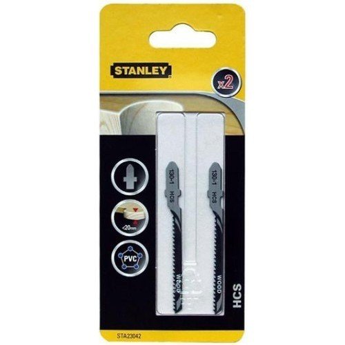 Stanley STA23042 HCS Dekupaj Testere Bıçağı 2'li Paket (Kavisli Kesim - T Şaft) 76x2mm