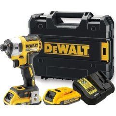 Dewalt DCF887D2-QW 18V/2.0Ah Li-ion Çift Akülü Kömürsüz Profesyonel Darbeli Tornavida