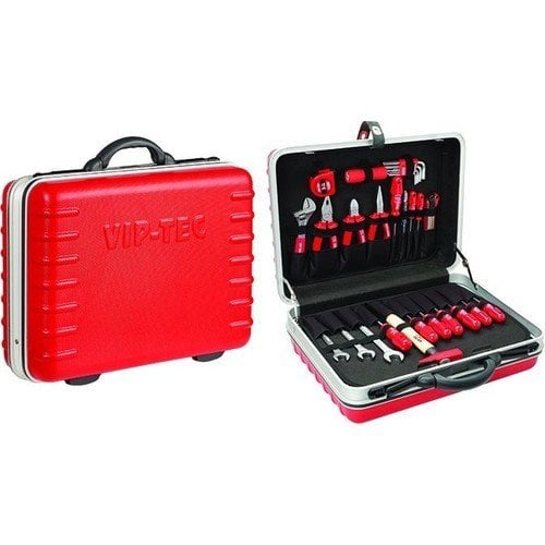 Vip-Tec Dolu Takım Çantası 130 Parça / 3 Gözlü VT100020D-130