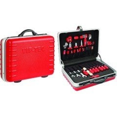 Vip-Tec Dolu Takım Çantası 130 Parça / 3 Gözlü VT100020D-130