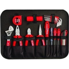 Vip-Tec Dolu Takım Çantası 130 Parça / 3 Gözlü VT100020D-130