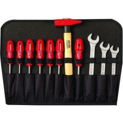 Vip-Tec Dolu Takım Çantası 130 Parça / 3 Gözlü VT100020D-130