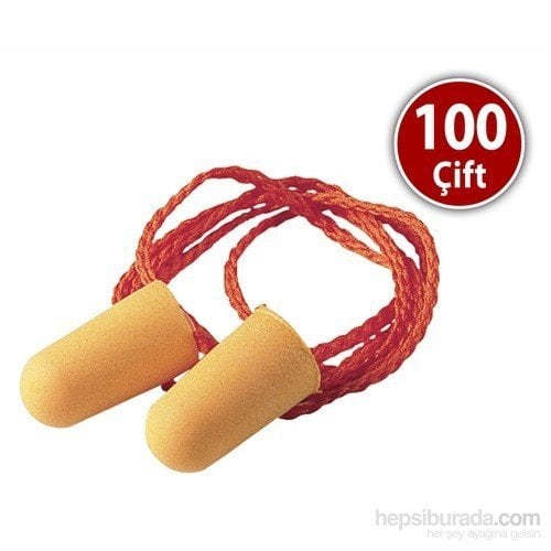 3M 1110 İpli Kulak Tıkacı (100 Çift)